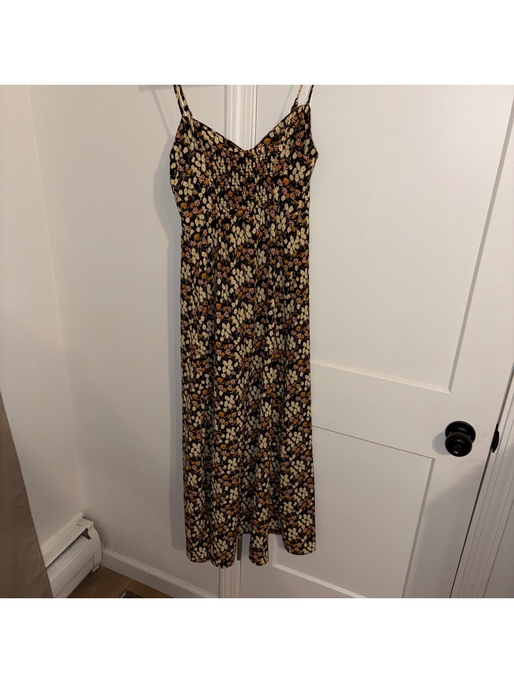 Urban Outfitters NWT Floral Side Slit Small Spaghetti Strap Sun Dress Brand NEW - Picture 5 of 9